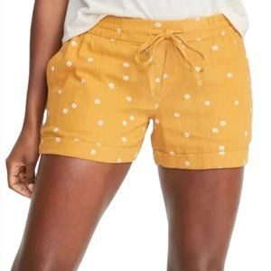 Old Navy Linen Drawstring Shorts Size Small